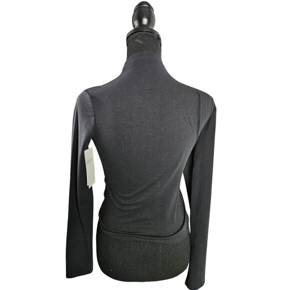 2/$35-Zella Womens Long Sleeve Wrap Crop Top XXS Yoga Activewear - Picture 7 of 8